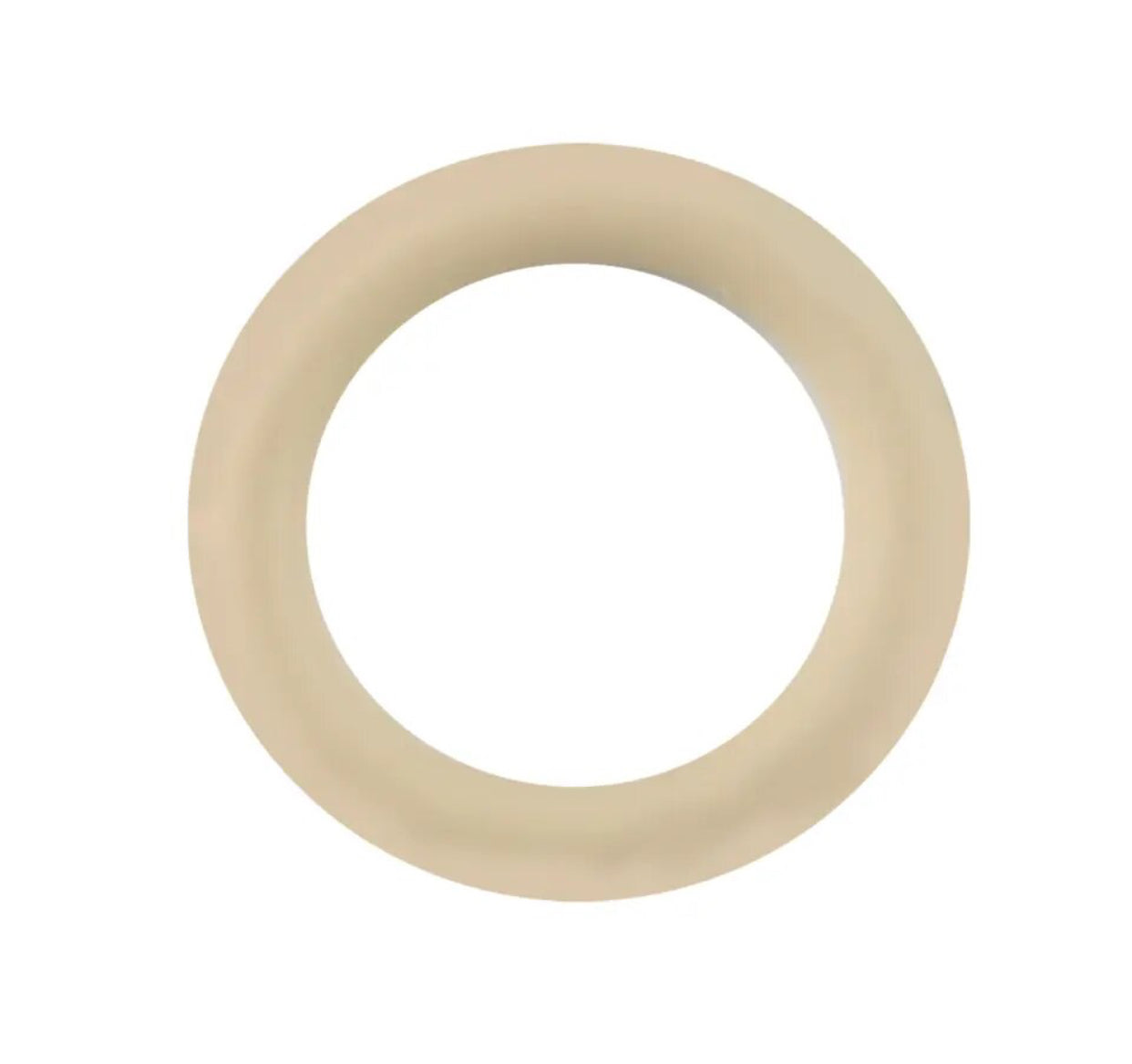 Q-A18 - 65mm Cream Silicone Ring