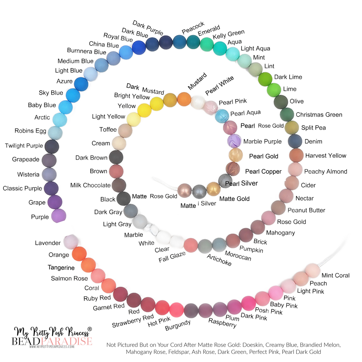 Silicone Color Cord
