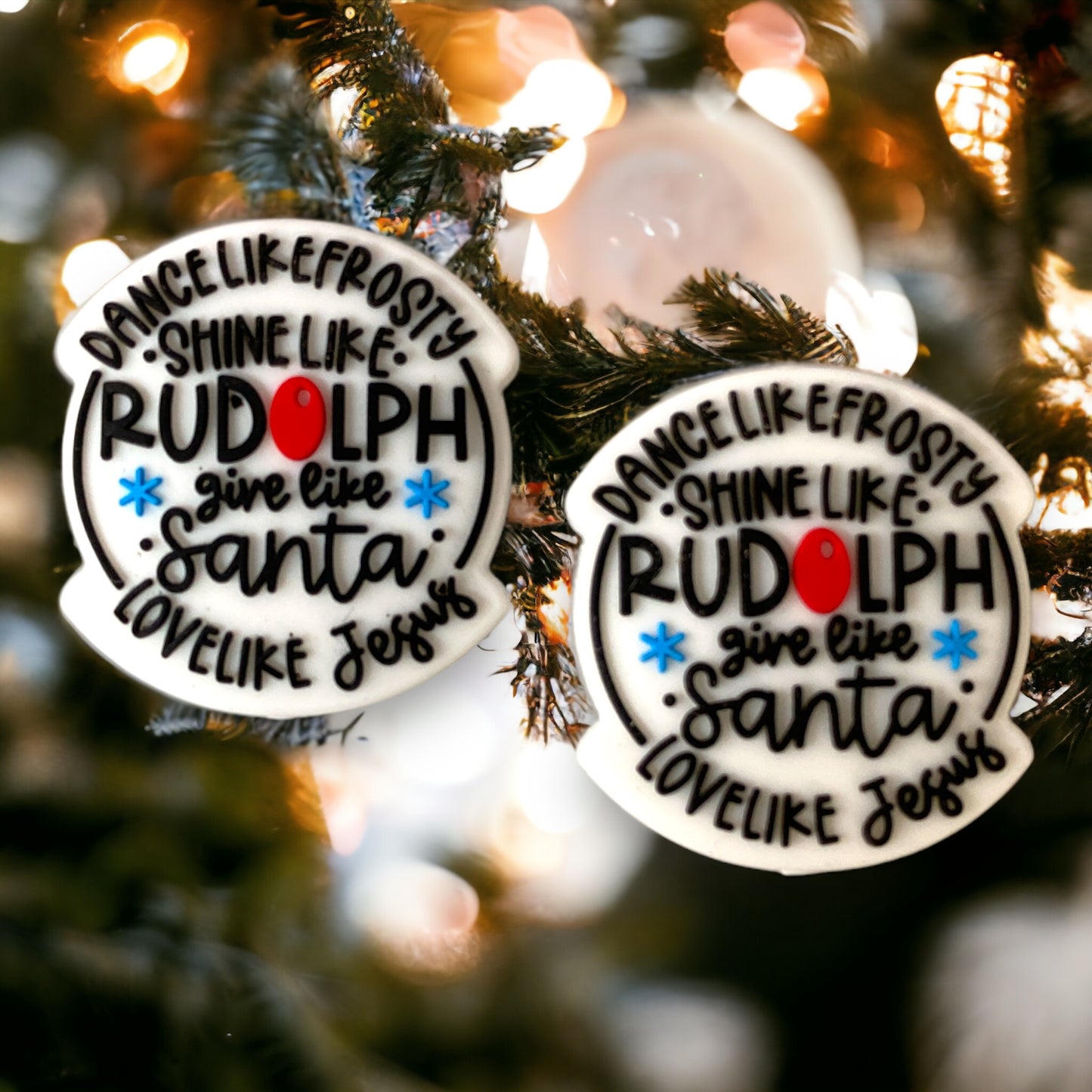 X27 - “Dance Like Frosty…” -Exclusive Silicone (1 Count) Focal