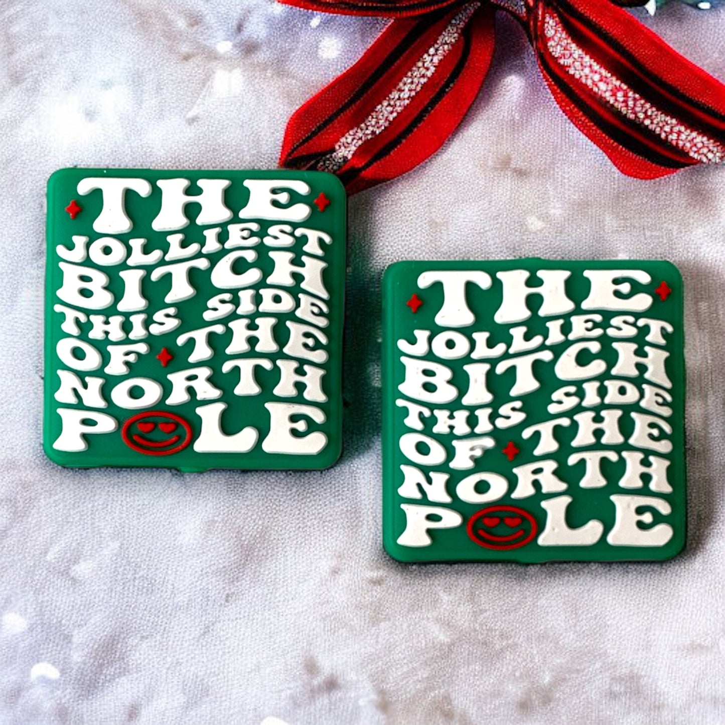 X9 - “Jolliest B*tch” -Exclusive- Silicone (1 Count) Focal Bead