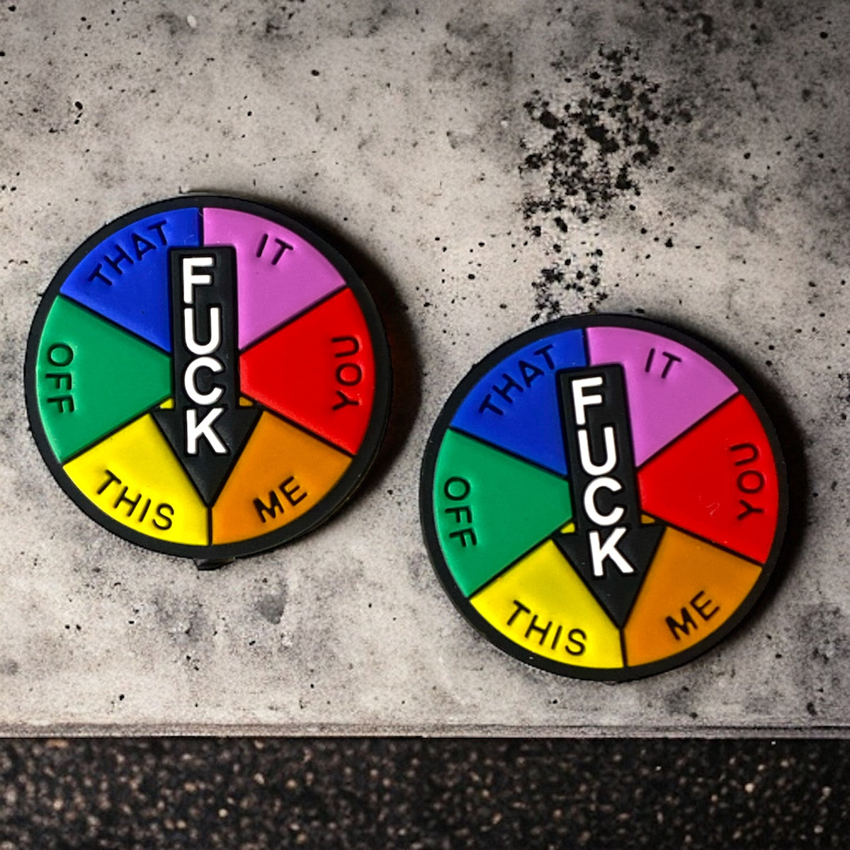 h966 - “F*ck Everything" Silicone Focal Bead (1 Count)