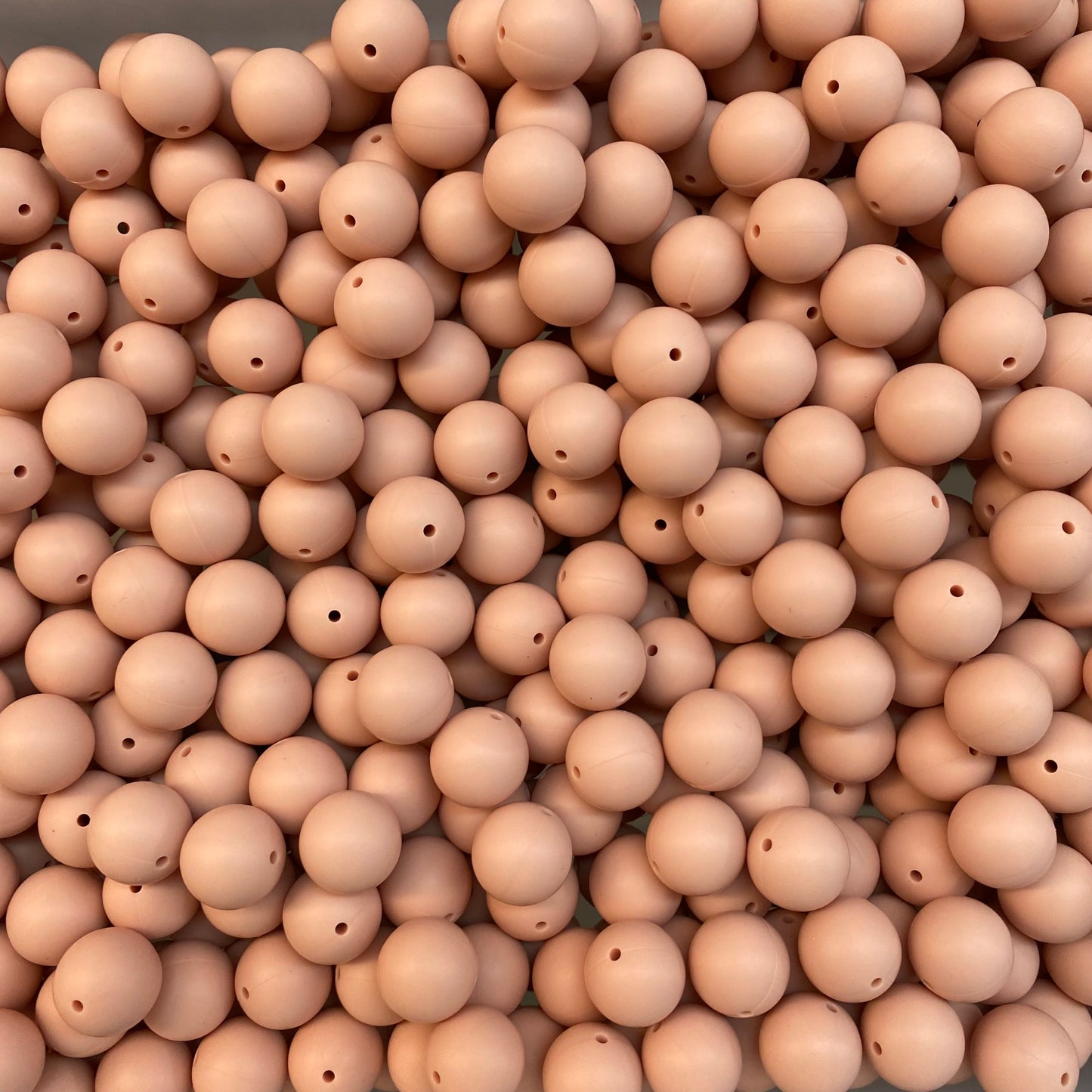 a 11 / 15mm - Almond Silicone Bead
