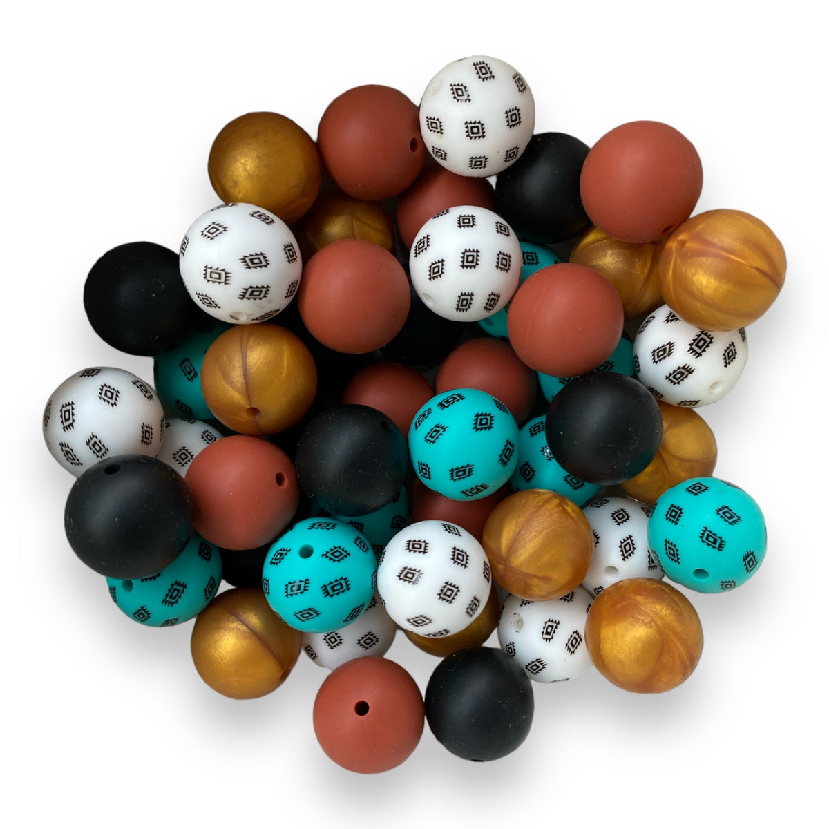 CK - 100 - 19mm "Koe x Blake" 50 Count Silicone Bead Pack