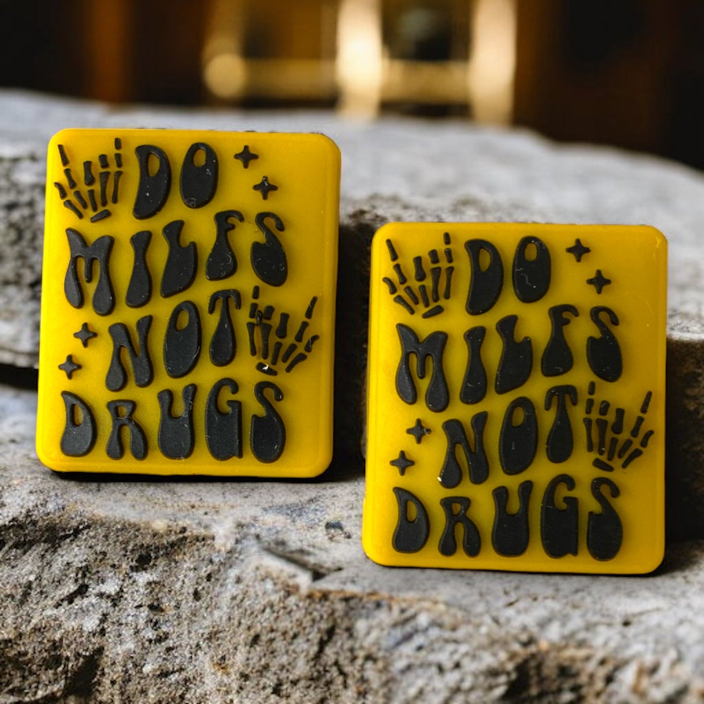 e540 - “Do Milfs Not Drugs" Exclusive Silicone Focal (1 Count) Bead