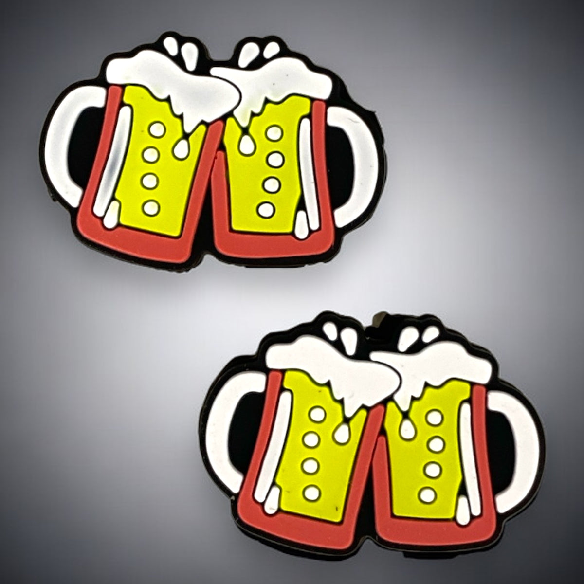 X206 - "Beer" Silicone Focal Bead (1 Count)