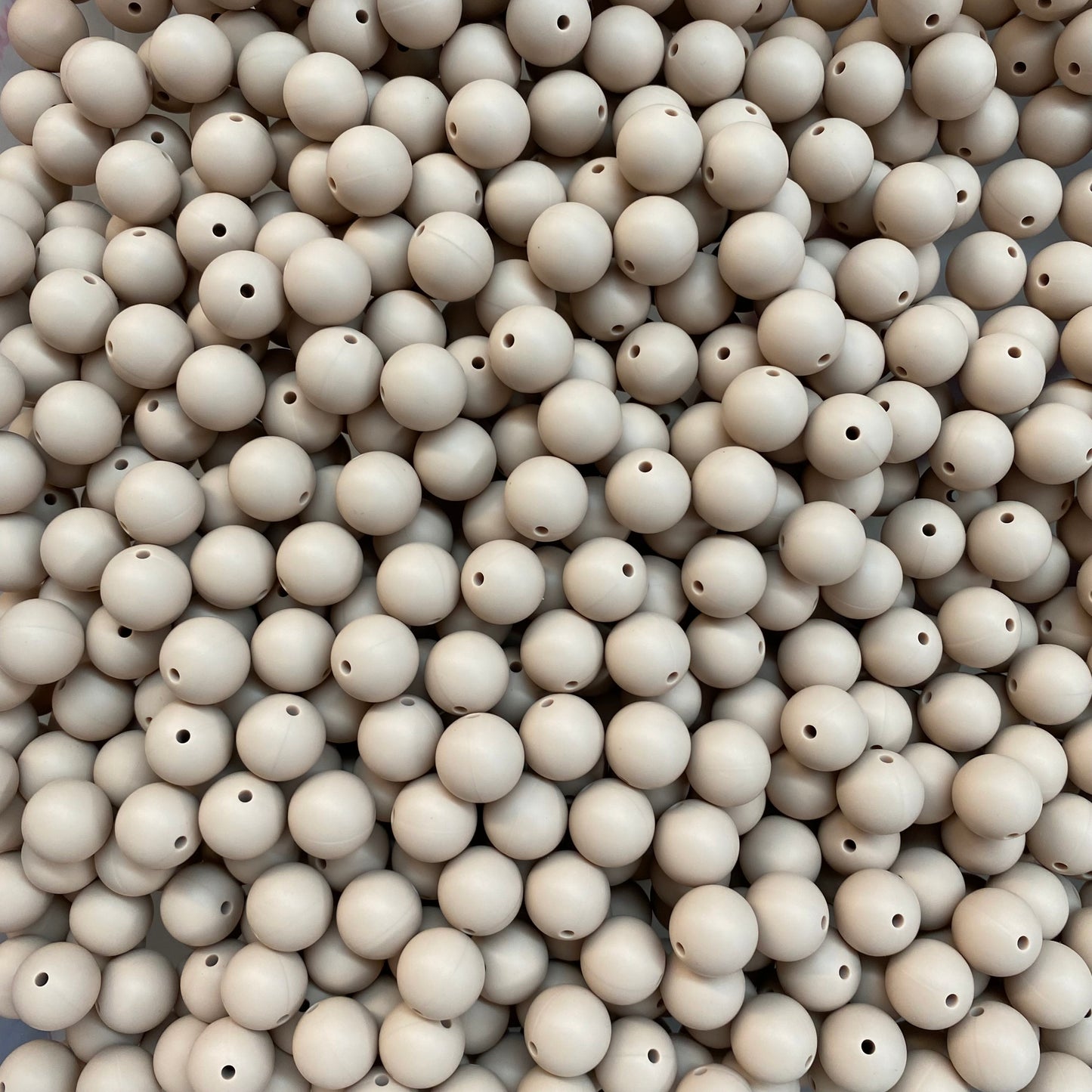 a 14 / 15mm - Toffee Silicone Bead