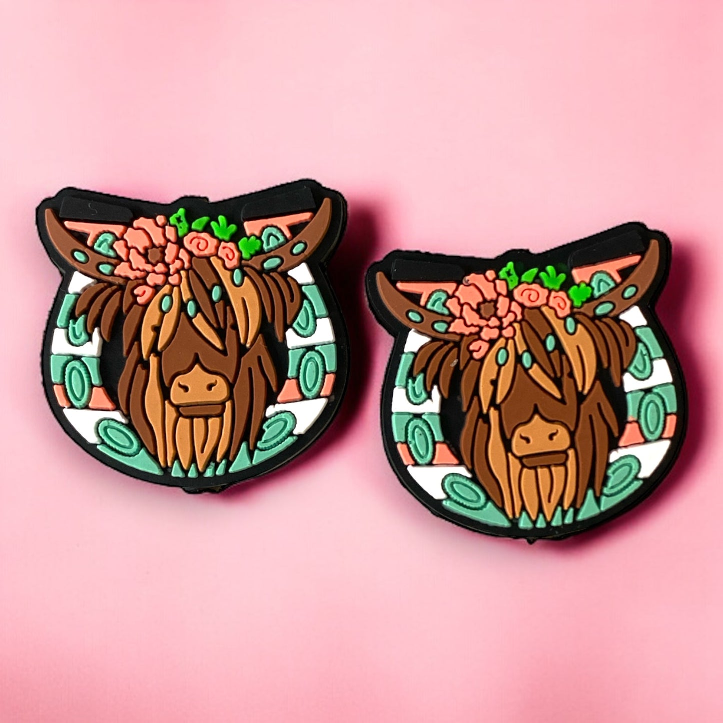 X391- “Highland" Silicone (1 Count) Focal Bead