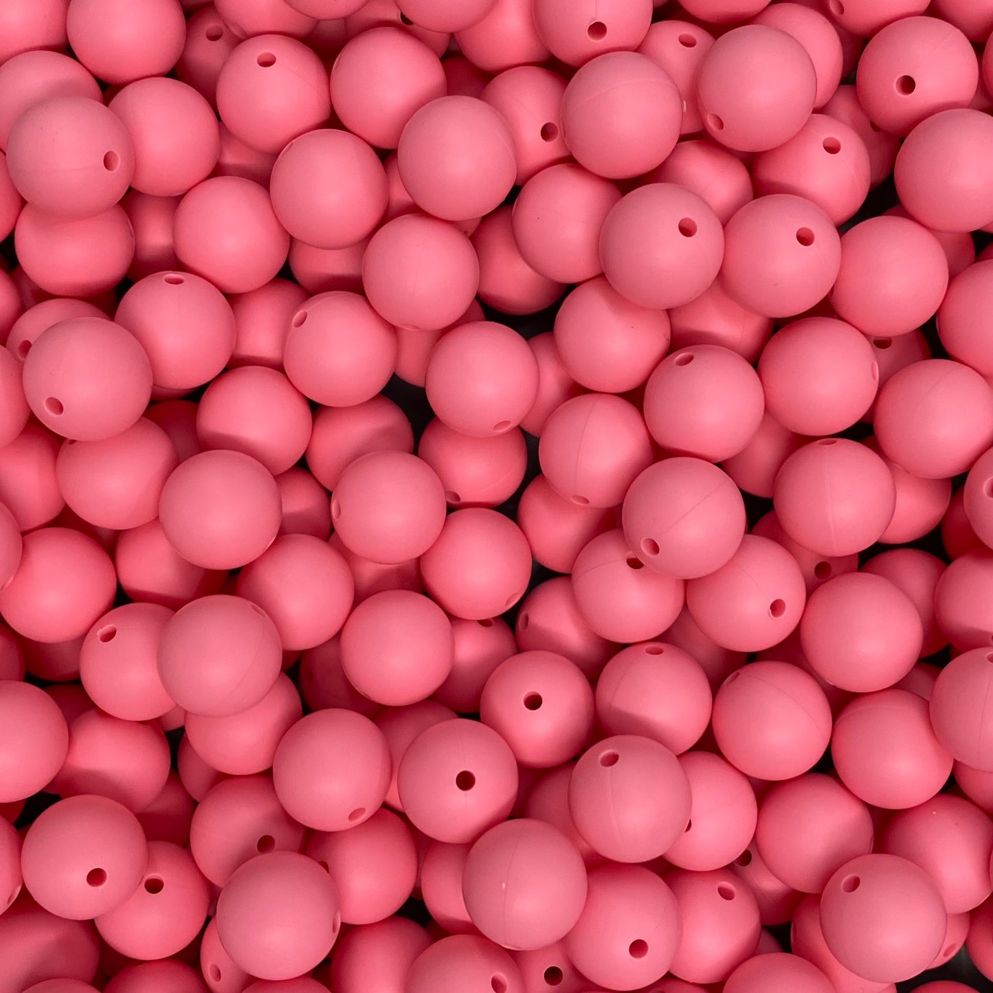 a 39 / 15mm - Baby Pink Silicone Bead