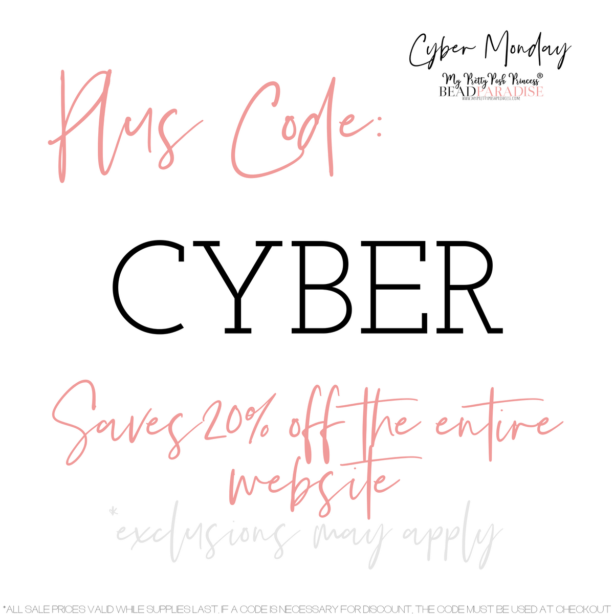 CYBER MONDAY AD