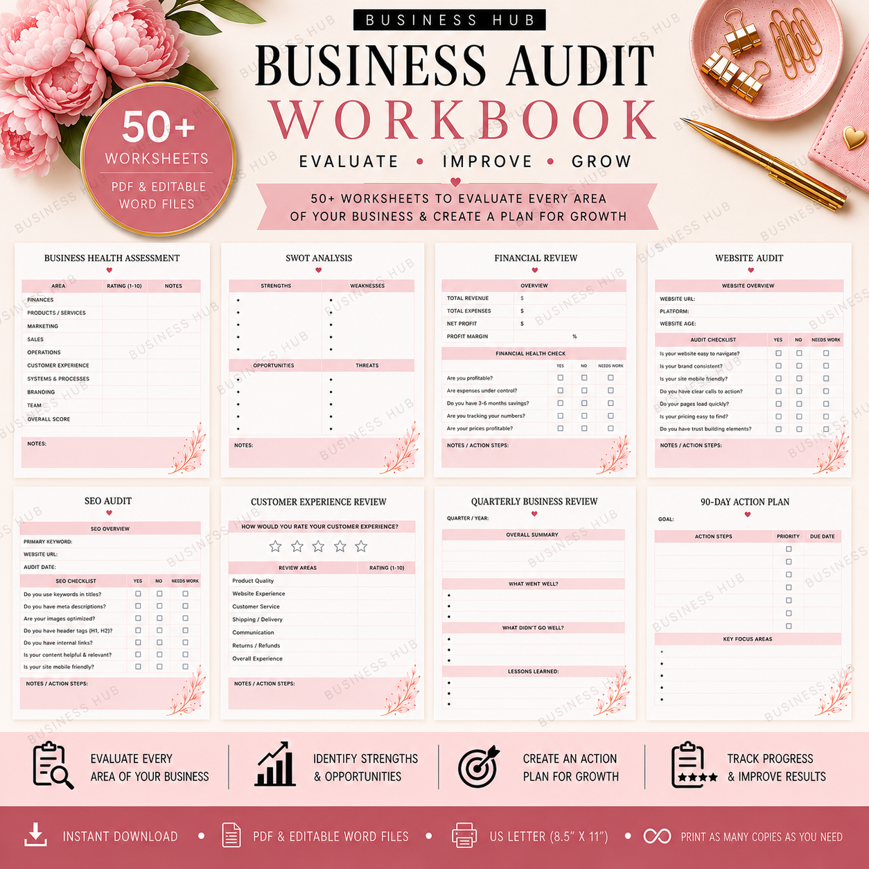 Wholesale Workbook | Printable Wholesale Business Planner