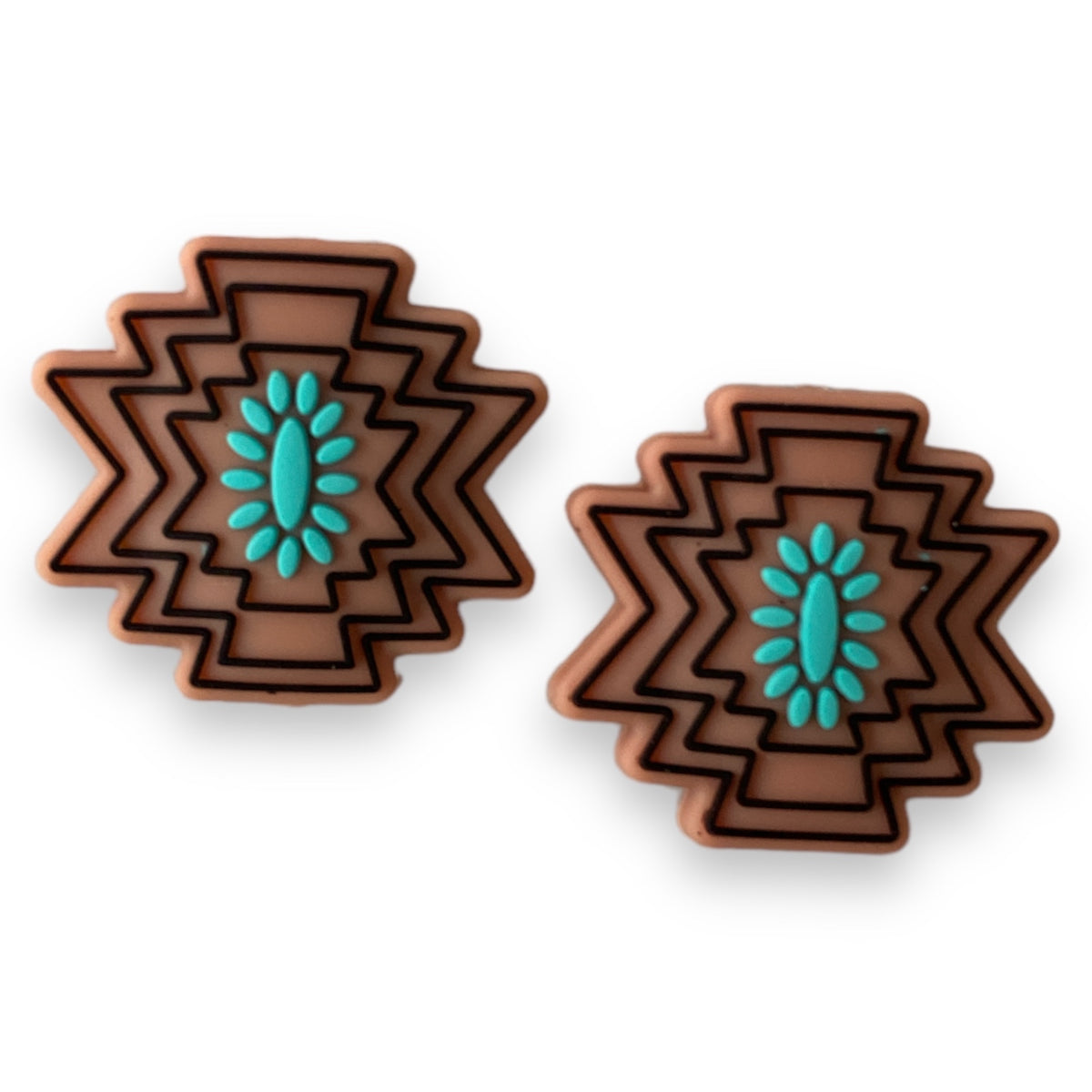 X455 - “Western Design” Silicone (1 Count) Focal Bead