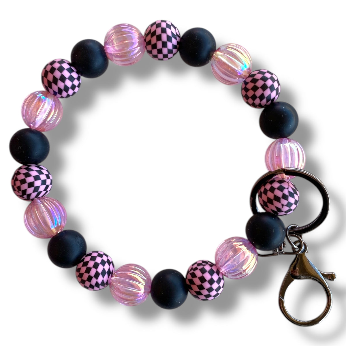 CK- 225- "Pink Checkered" Wristlet Kit