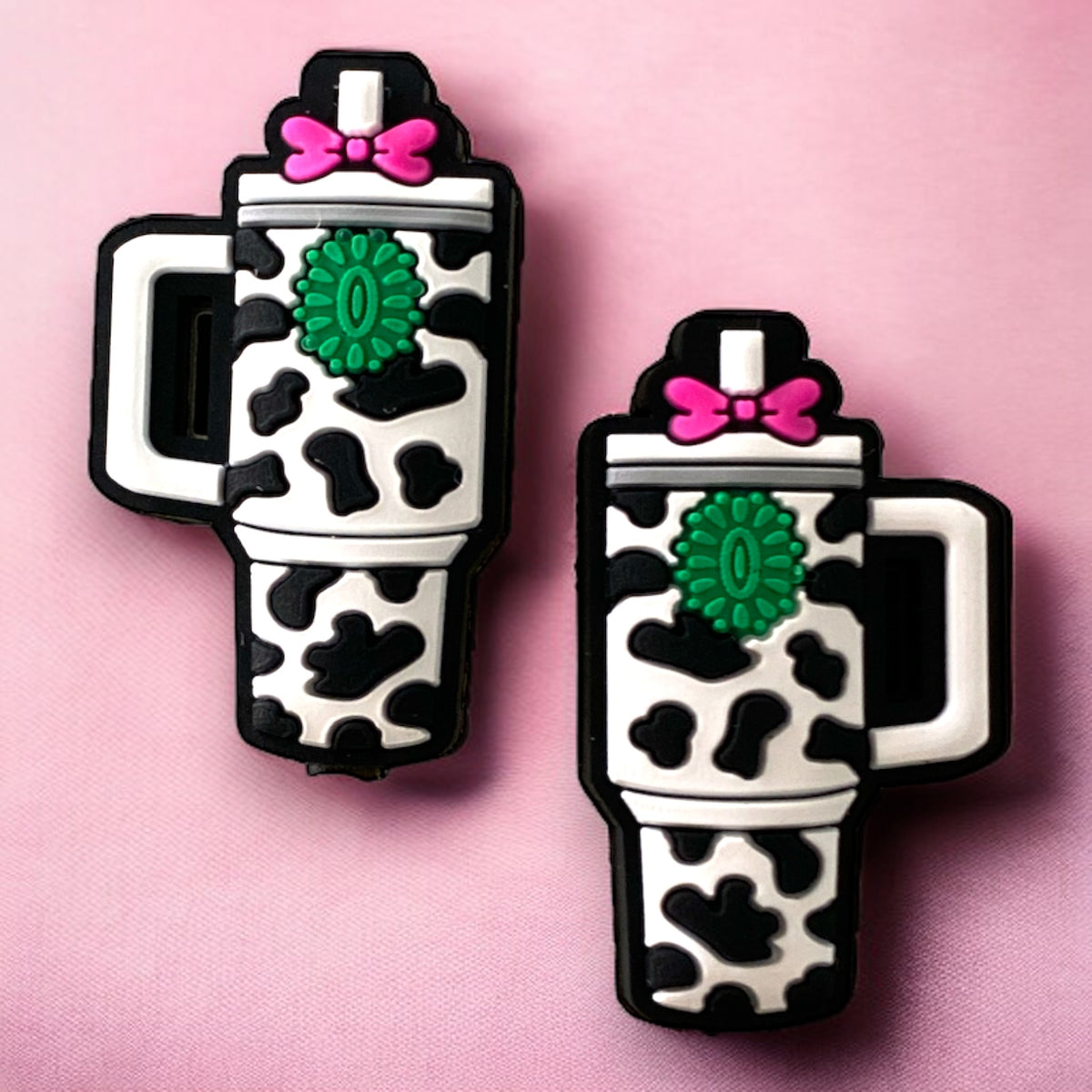X396- "Cow Cup" Focal (1 Count) Bead Silicone