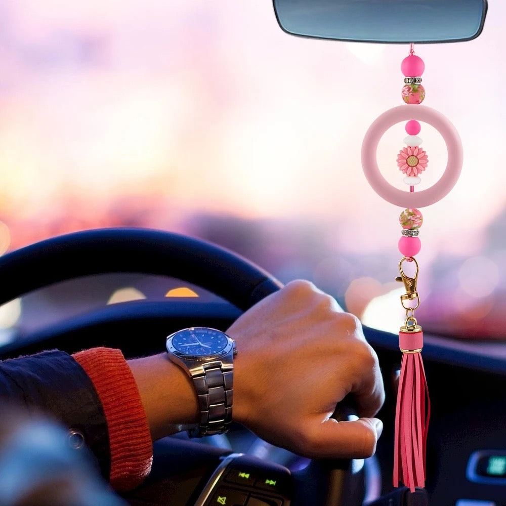 Q-A09 - 65mm Floral Silicone Ring