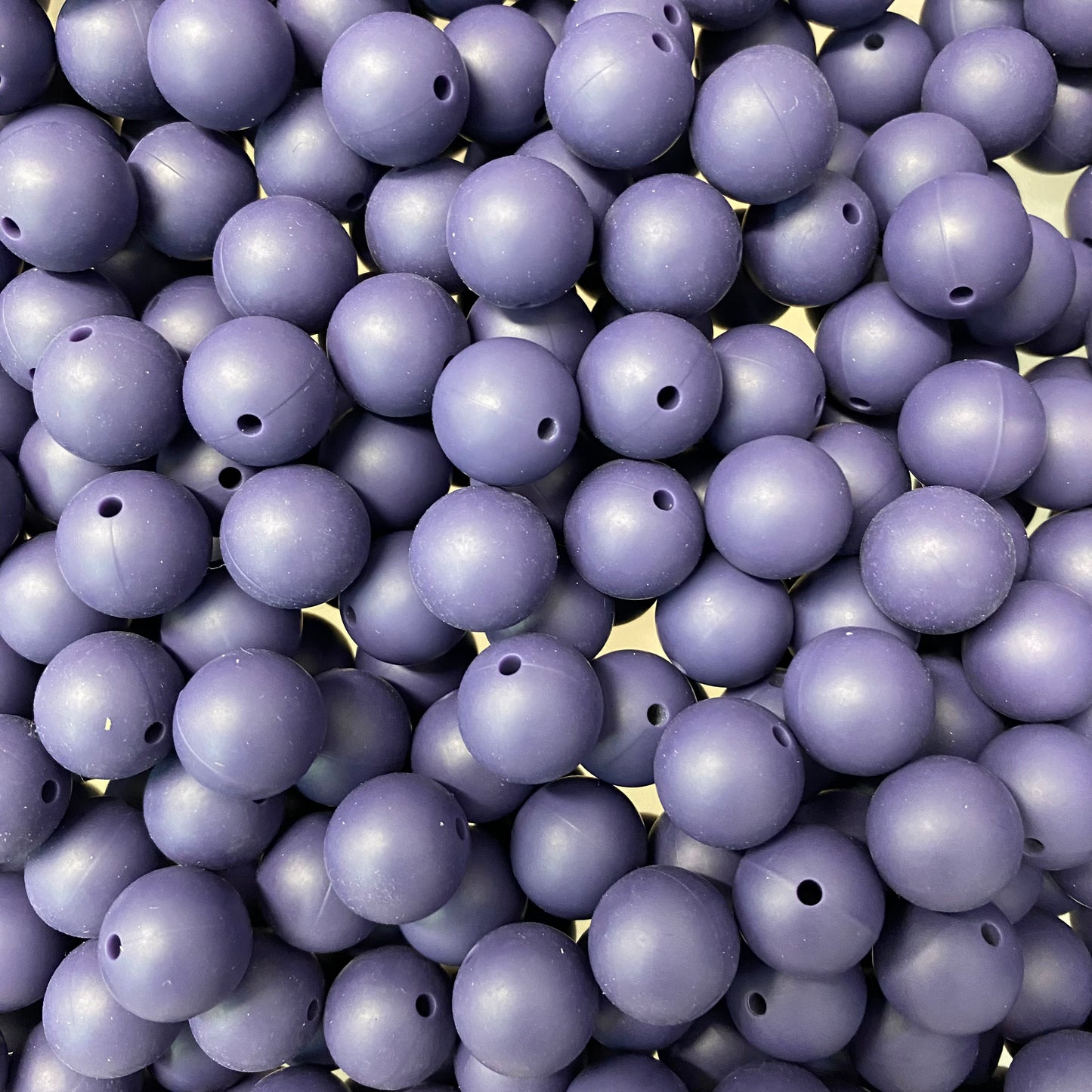 a 55 / 15mm - Twilight Purple Silicone Bead