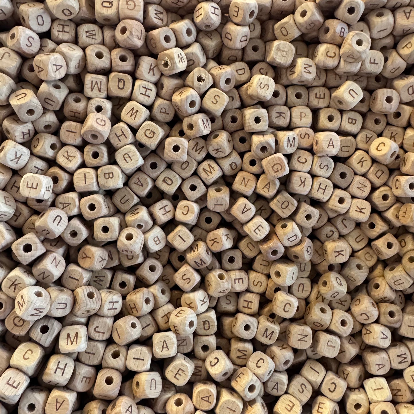 Wood Letter Grab Bag (135-140 Count)