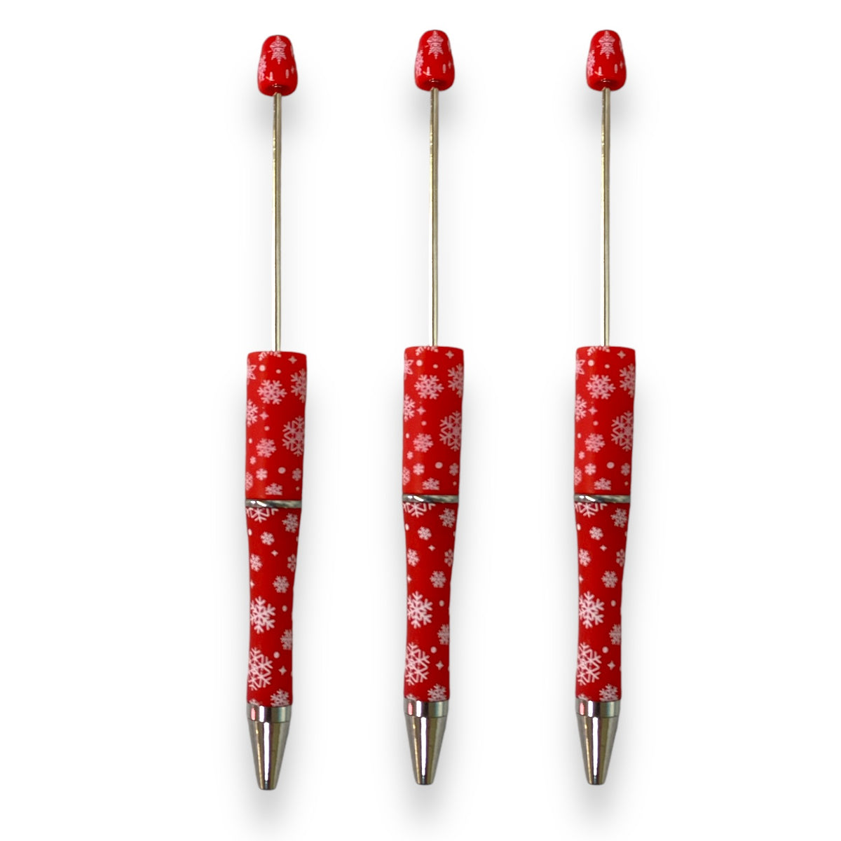 Z/9- Snowflake Beadable Pen (1 Count)