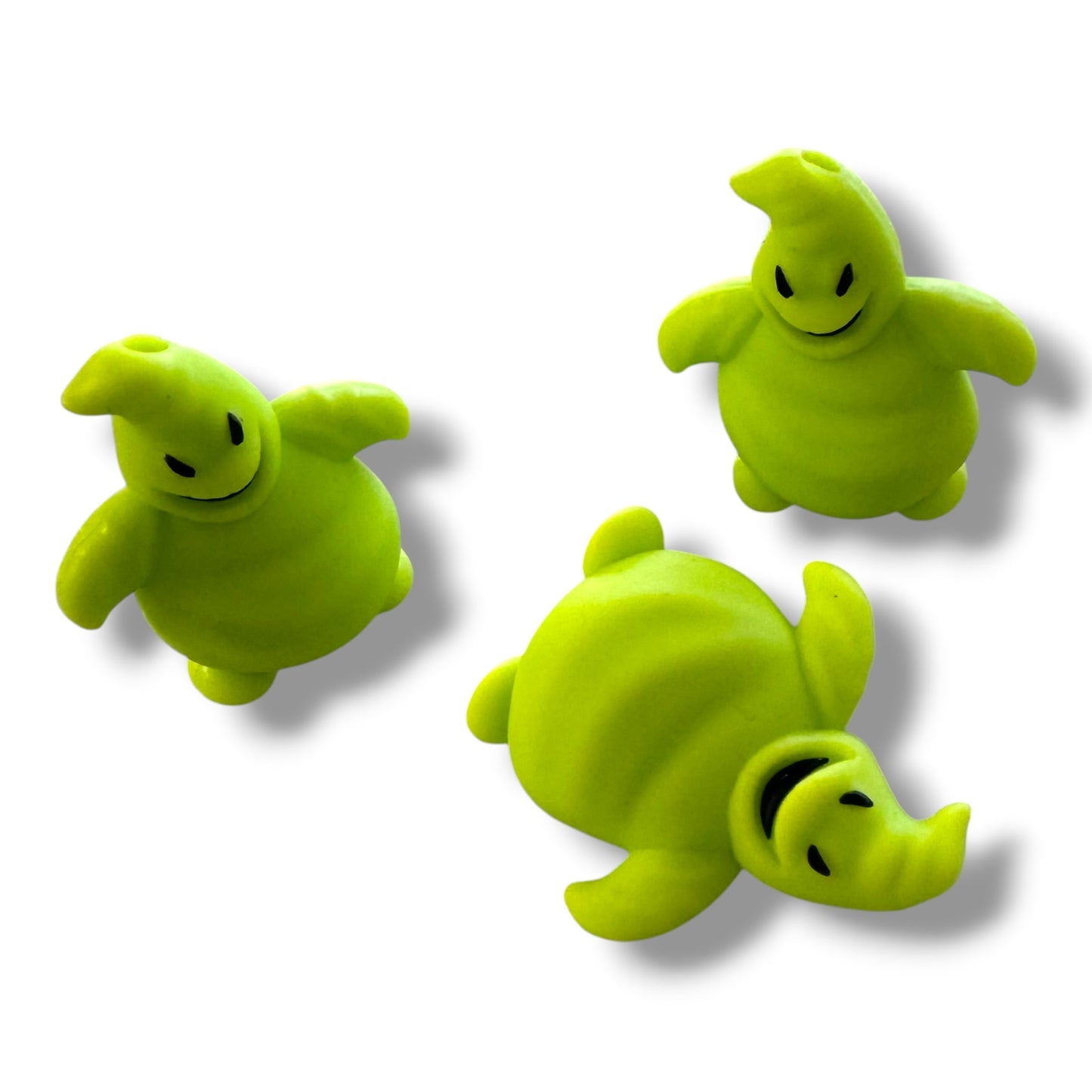 h997- "Oogie Boogie 3D" Silicone Focal Bead for DIY Crafts (1 Count)