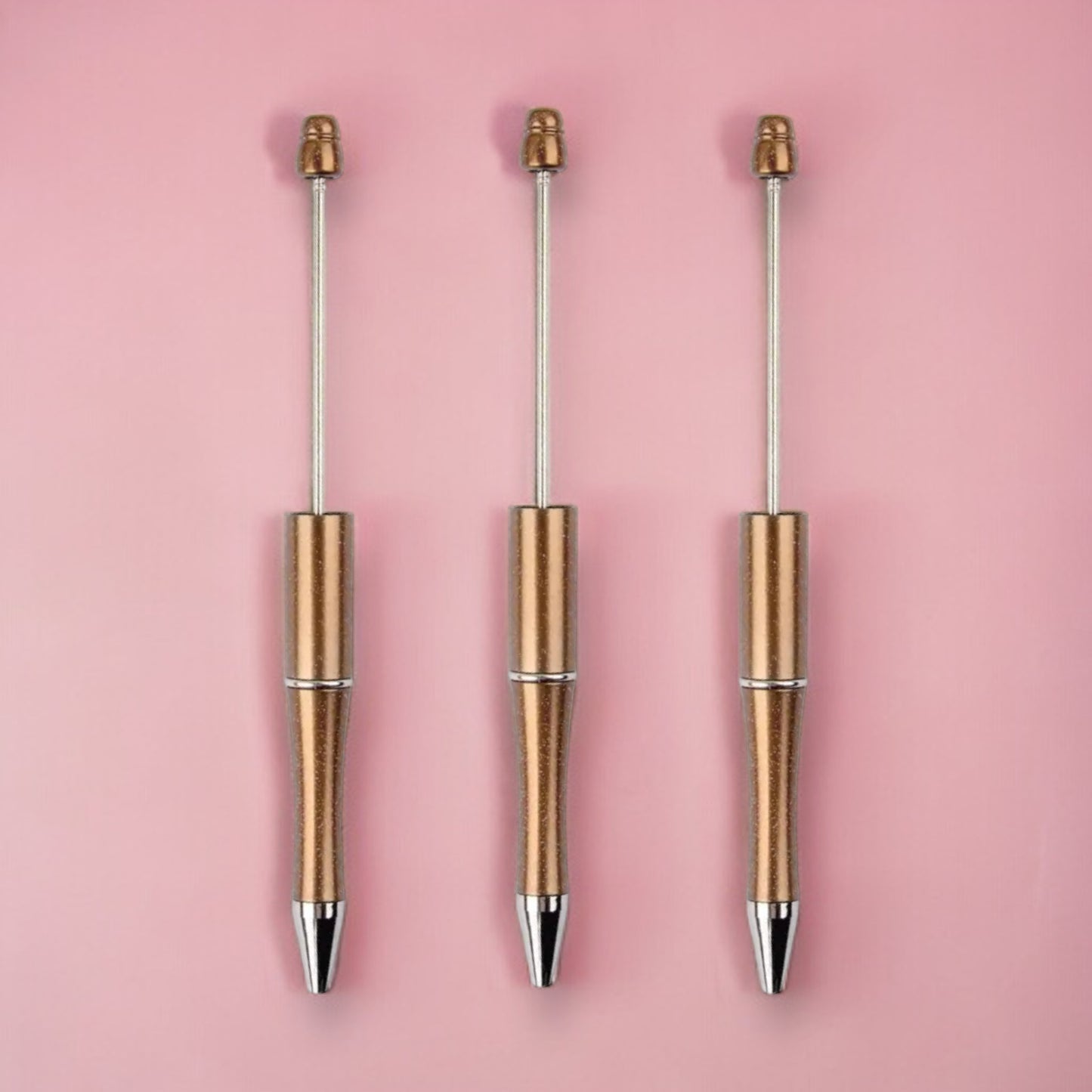 PEN T - “Brown Glitter” Beadable Pen (1 Count)