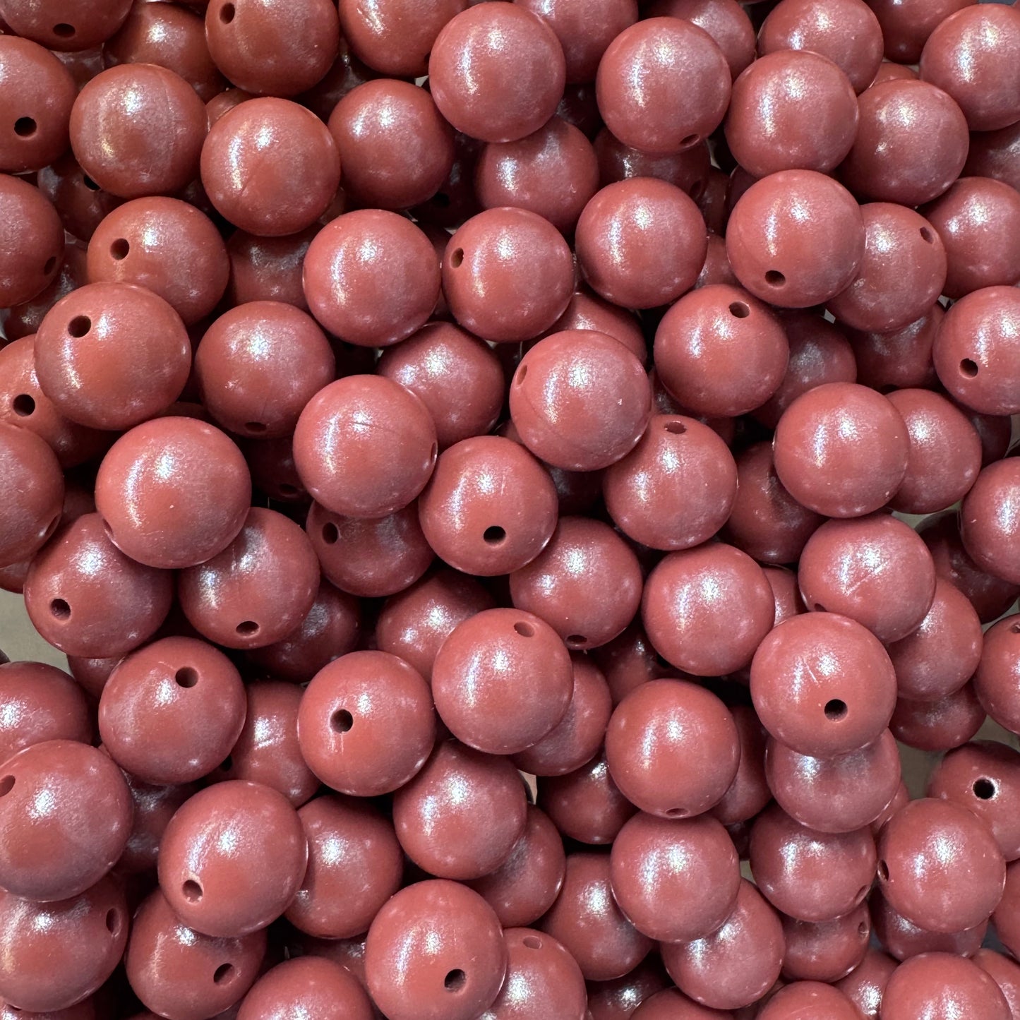 T305 - 15mm "Red Rocks" Opal Silicone Beads