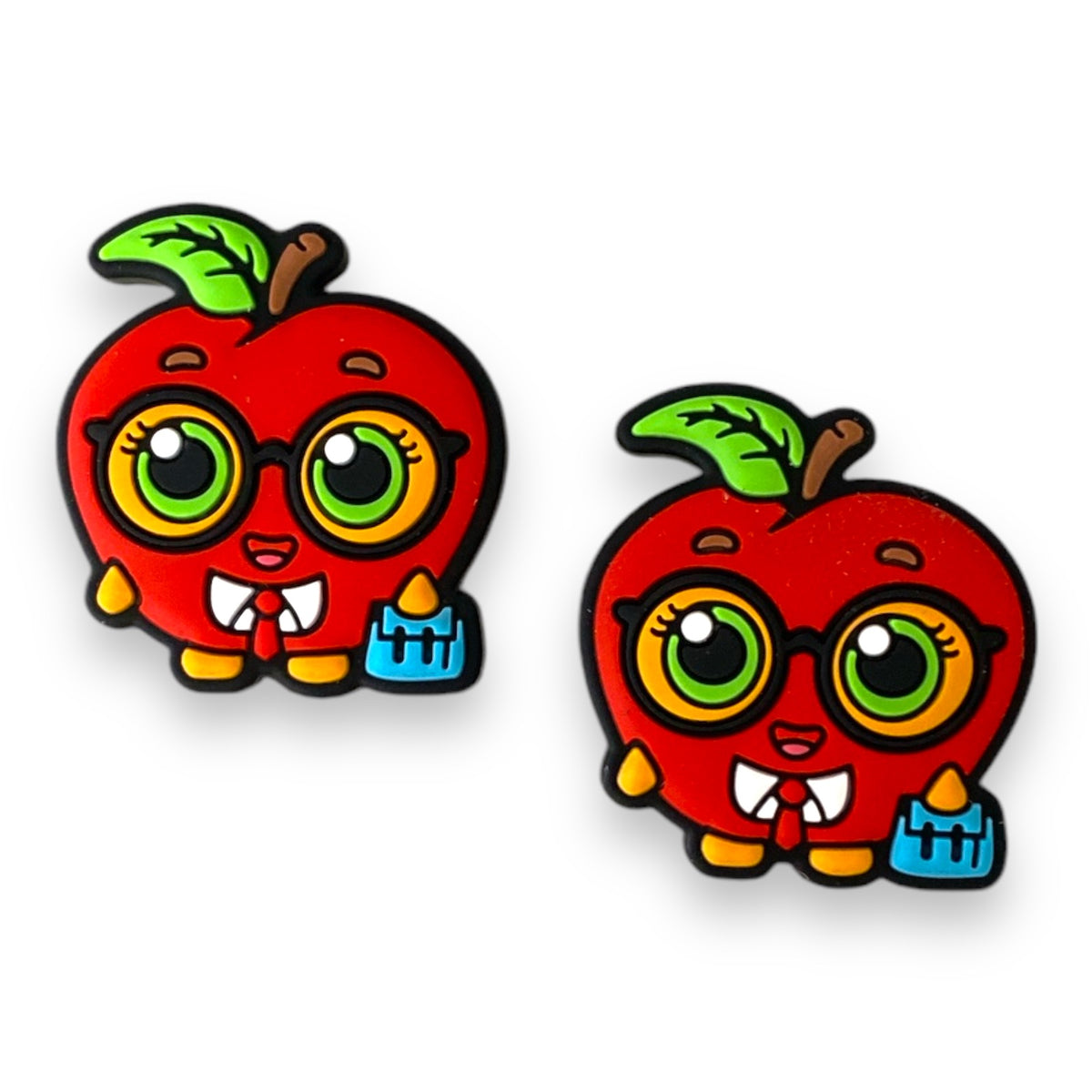X346 - "Apple” Silicone (1 Count) Focal Bead