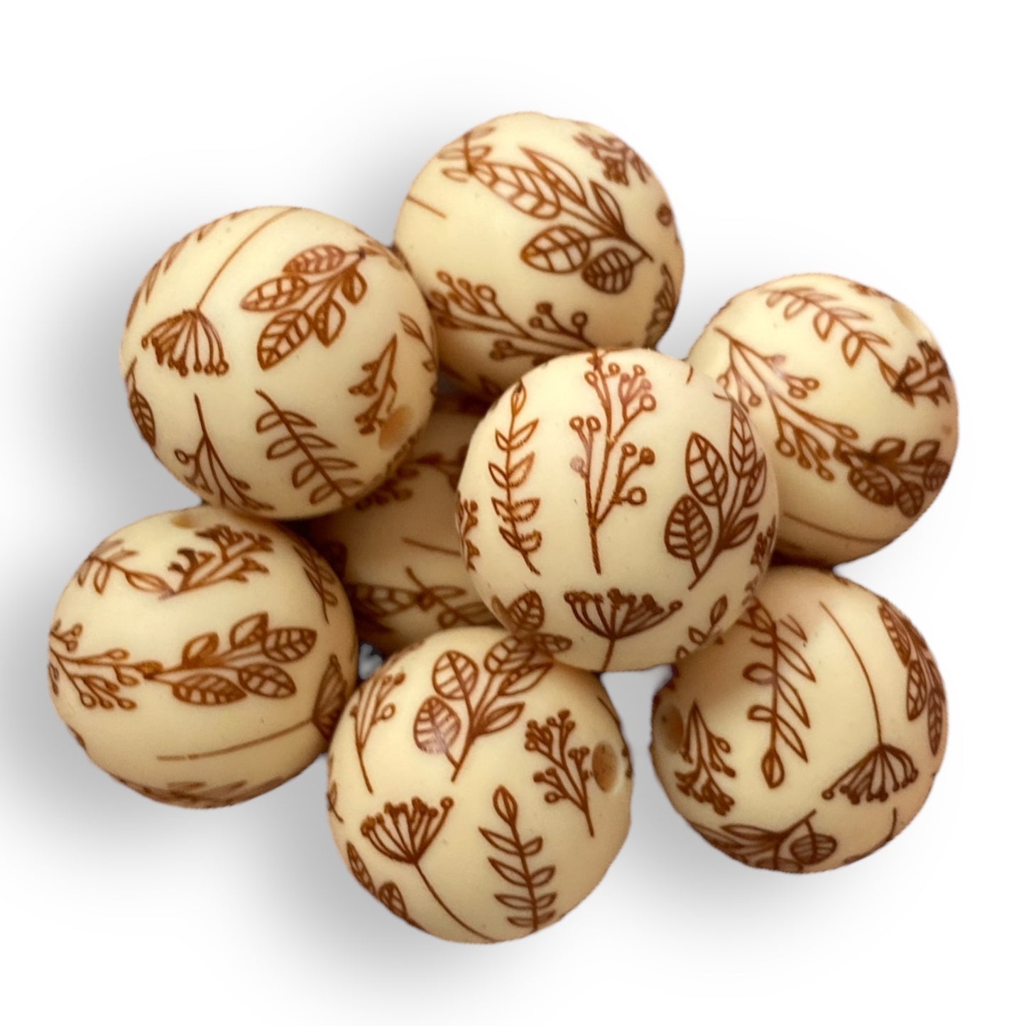 T64- 15mm "Bailey" Silicone Beads