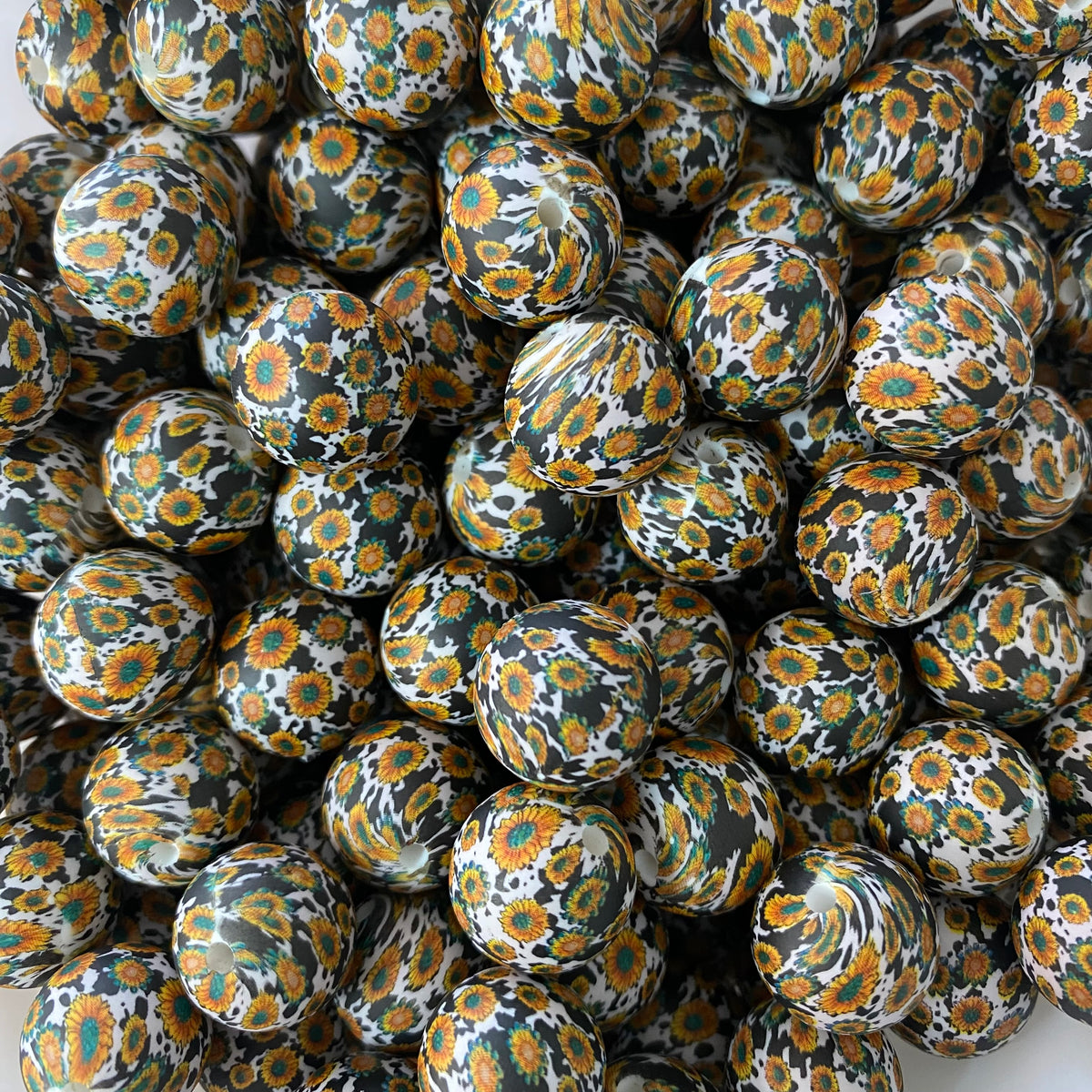 A69 - 15mm "Ella" (10 Count) Silicone Beads, Keychain Making, DIY Pens