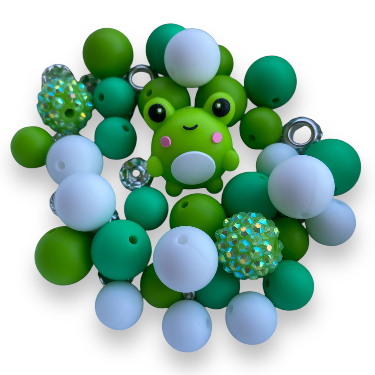 CK- 249 - "Frog 3D" Silicone Bead Bling Kit