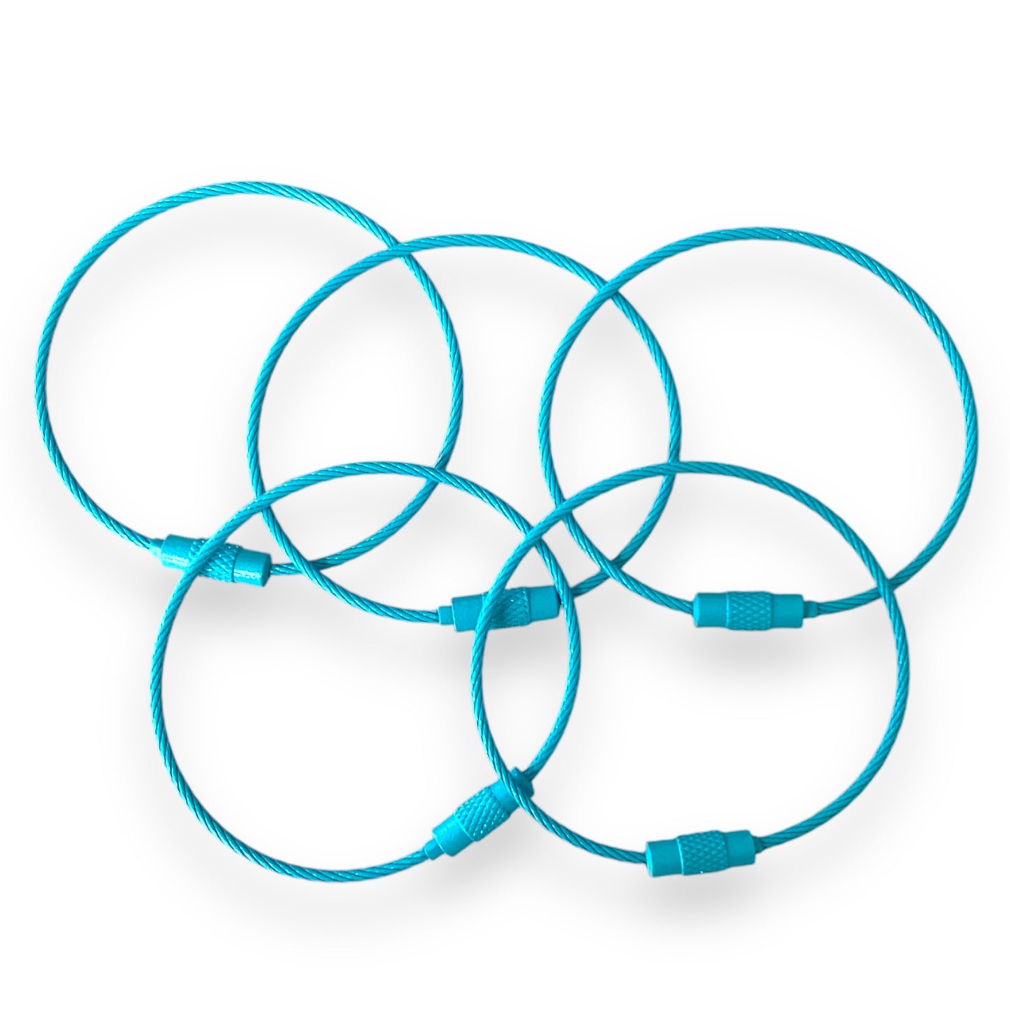 CK-346 - "Aqua" 150mm x 2mm Stainless Steel Cable ( 1 Count)