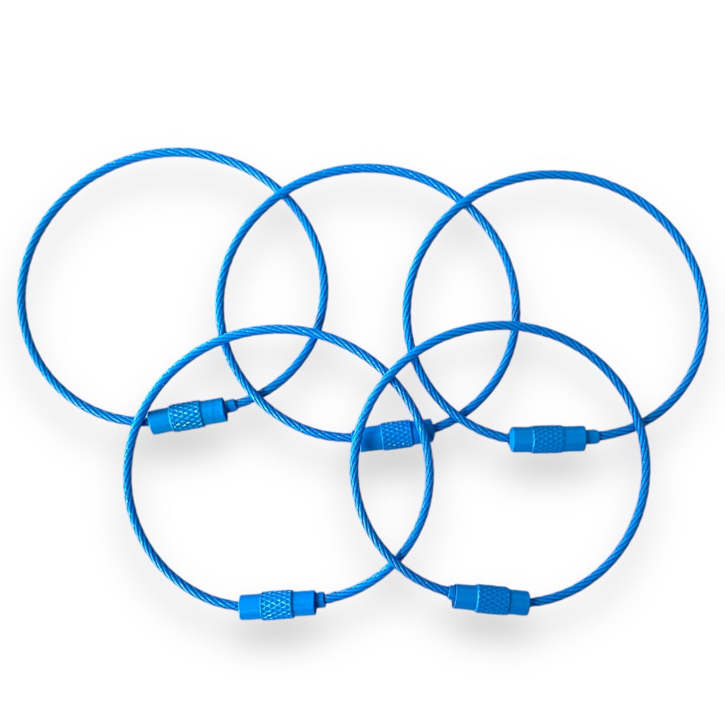 CK-356 - "Azure" 150mm x 2mm Stainless Steel Cable ( 1 Count)