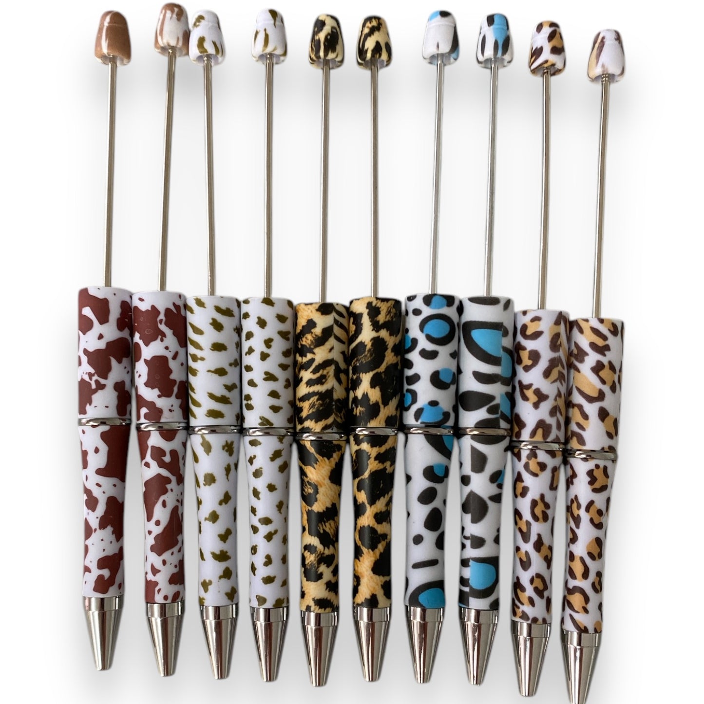 SL-17 - "Animal Print Pen Pack" - 10 Count Beadable Pens