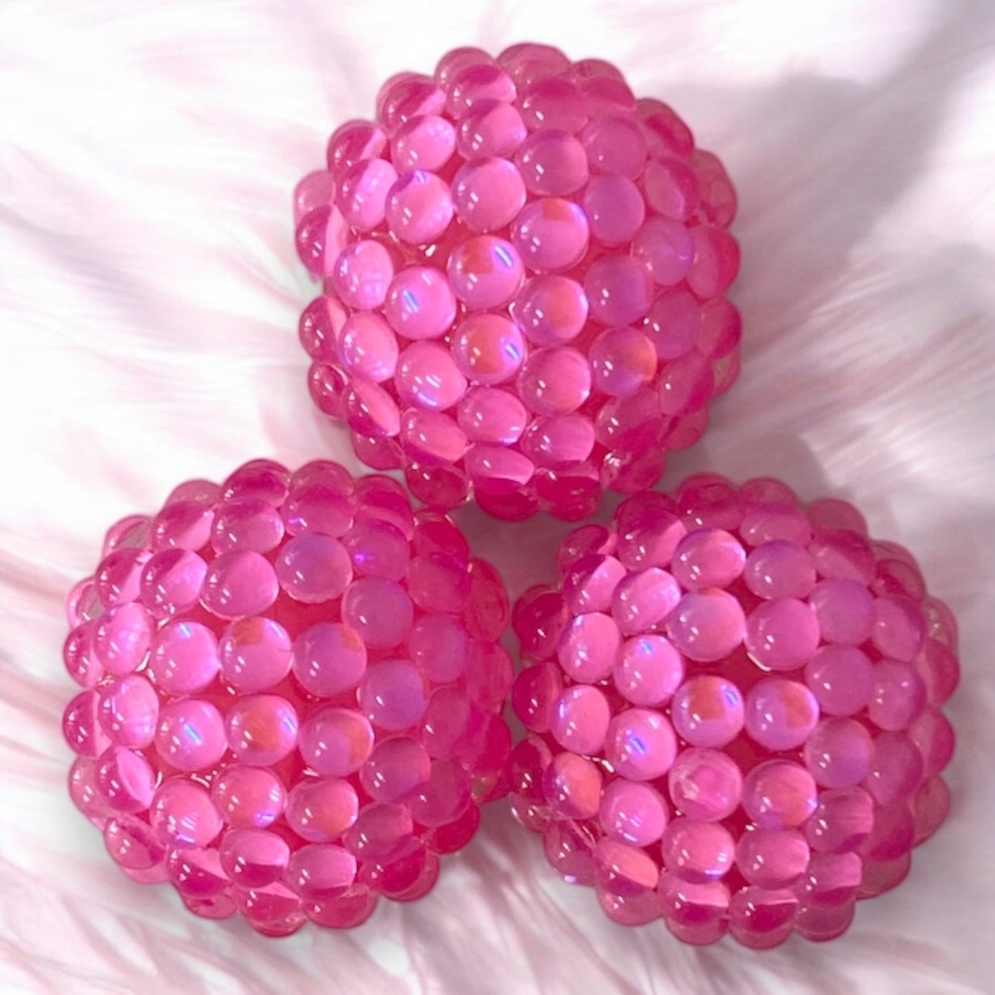 #583 - 20mm "Posh Pink" Miracle Acrylic Rhinestones (1 Count)