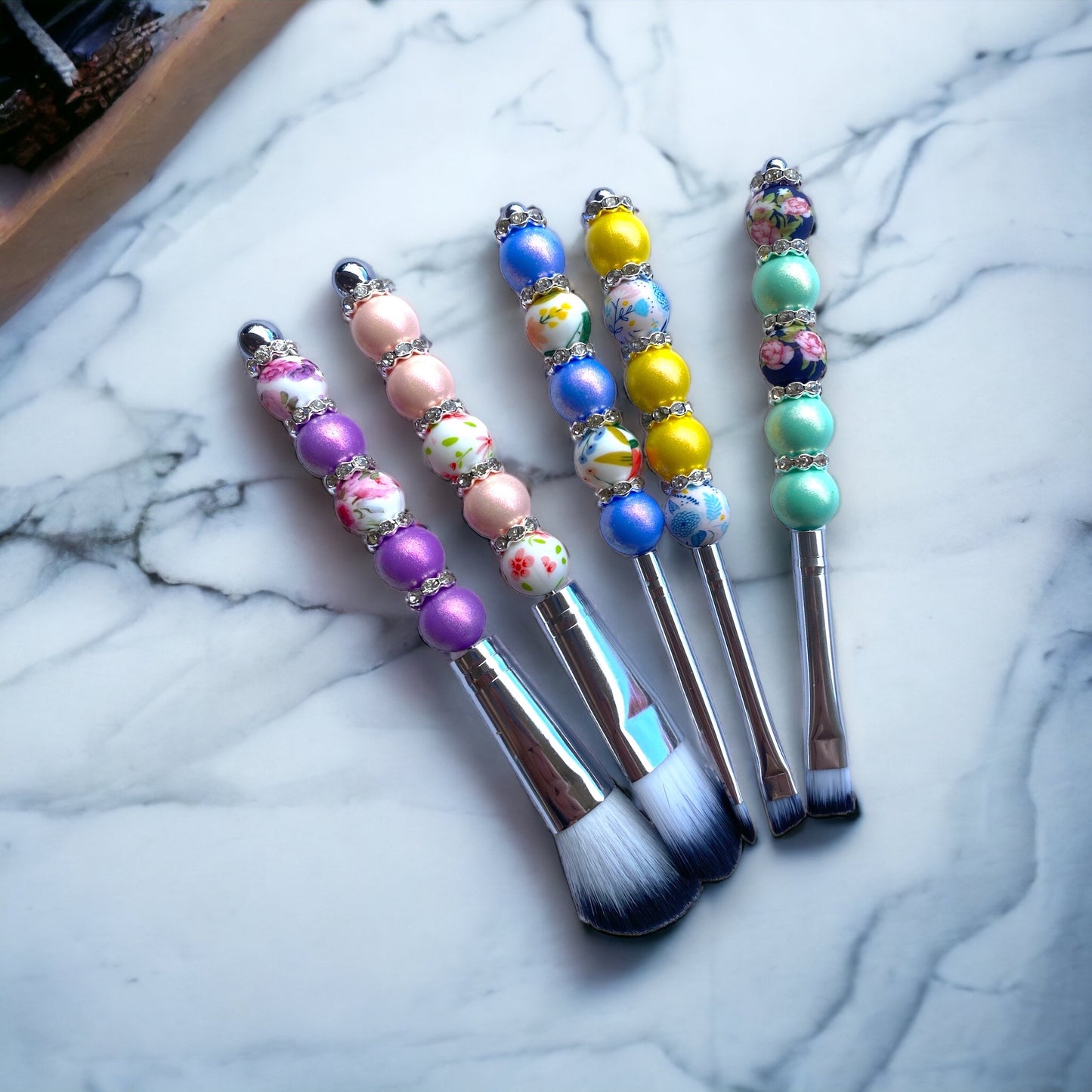 SL- 19 - Beadable Makeup Brush 5 Piece Set