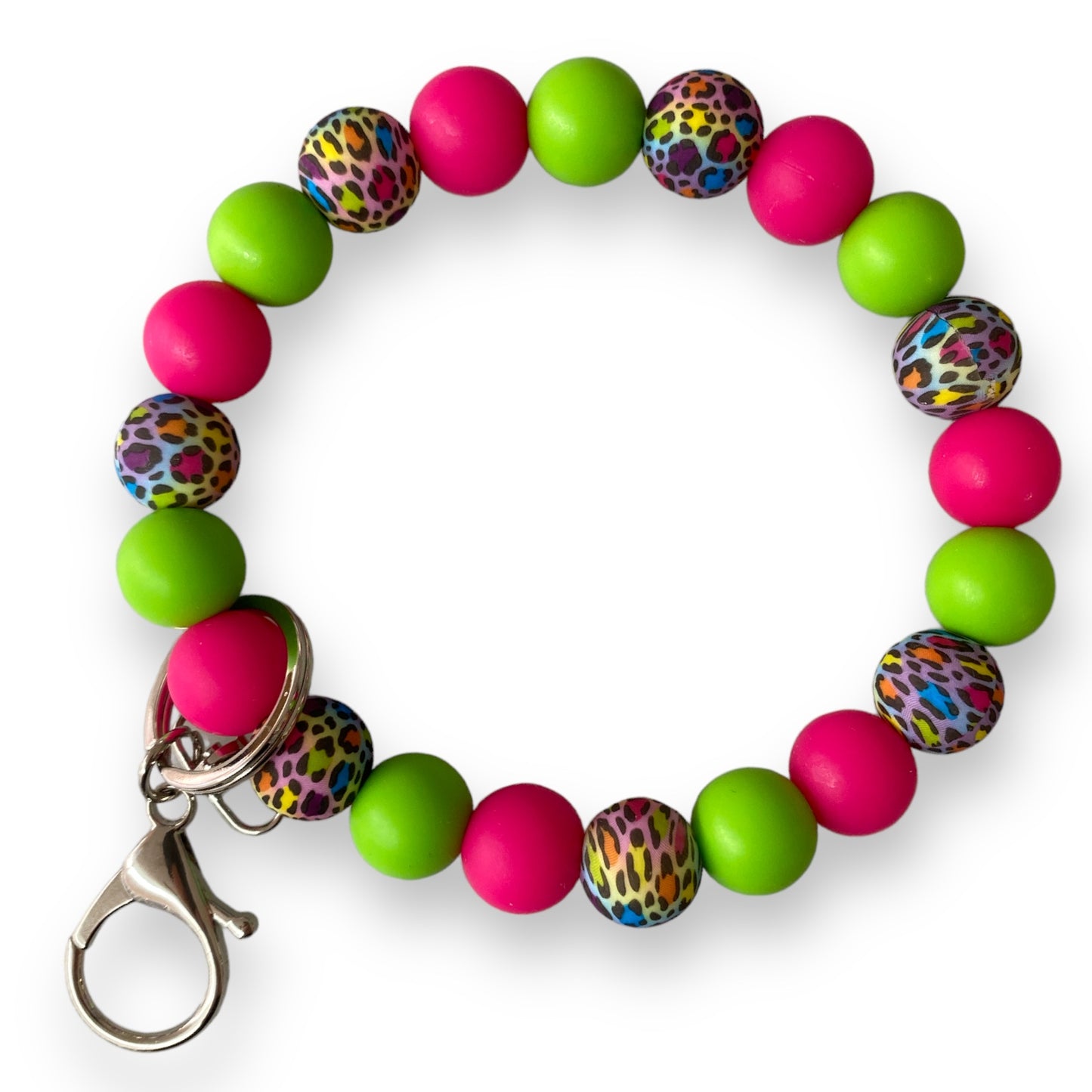 "Leopard Limeade" Wristlet DIY Kit