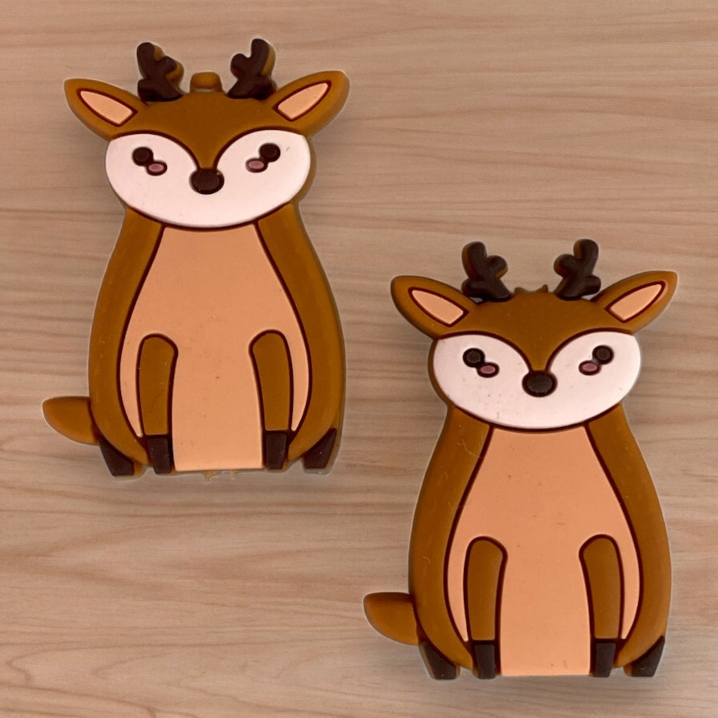 T405 - "Deer" Silicone Focal Bead (1 Count)