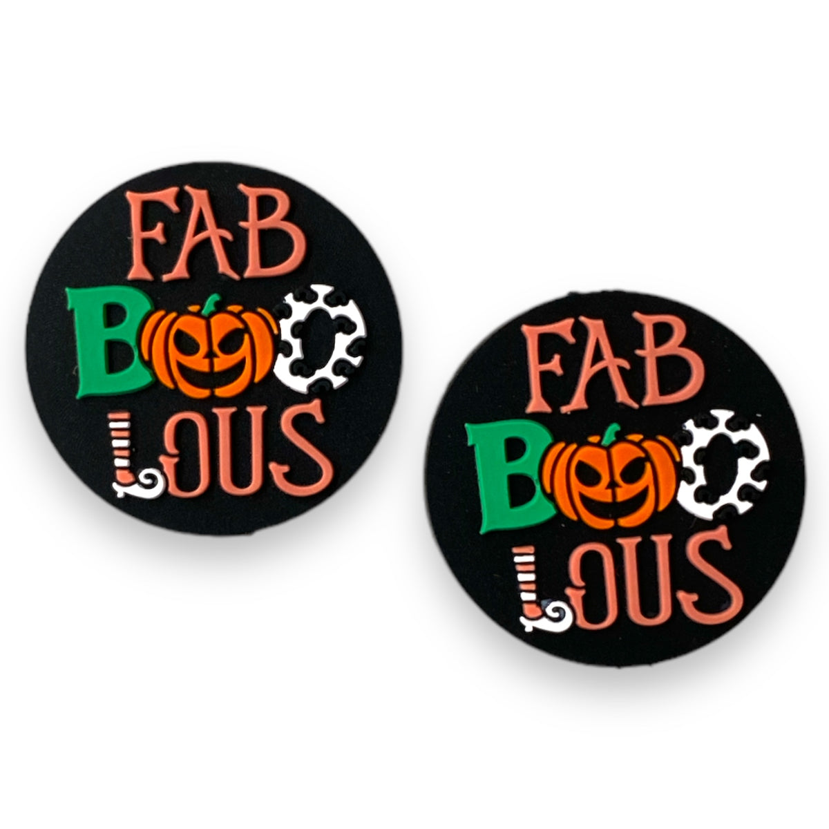 h936- FAB BOO LOUS Focal (1 Count) Bead Silicone