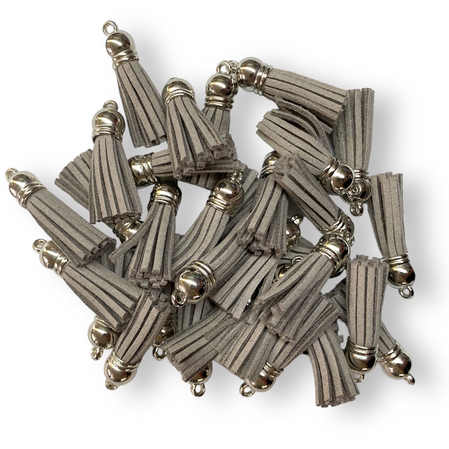 Q-A167- Light Gray 1" Tassel (1 Count)