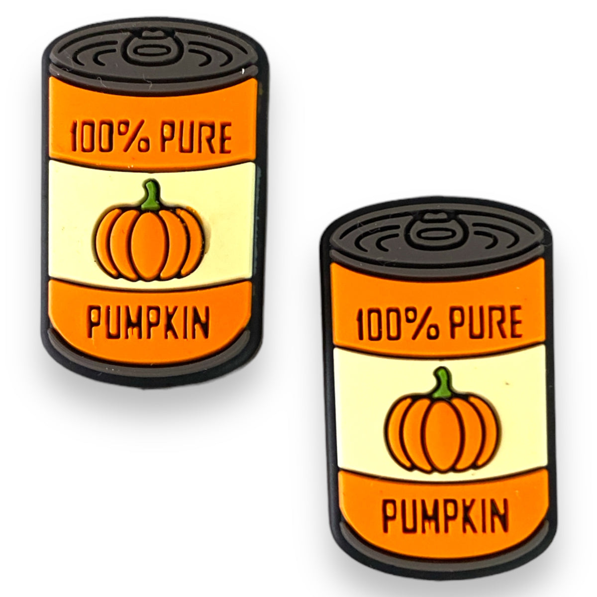 h981- Pumpkin Pie Filling Silicone Focal Bead (1 Count)
