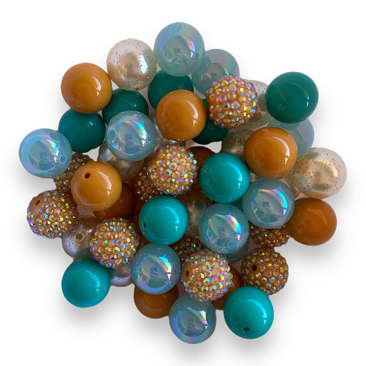 20M-30: 20mm "Sunset" Acrylic 50 Ct Bead Pack