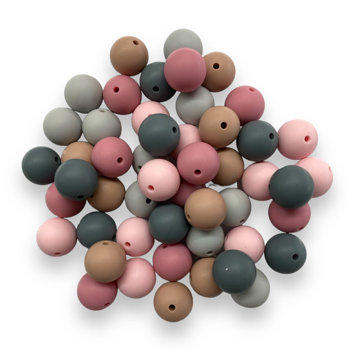 CK-67: 15mm "Dawn Before Dusk" Silicone 50 Ct Bead Pack