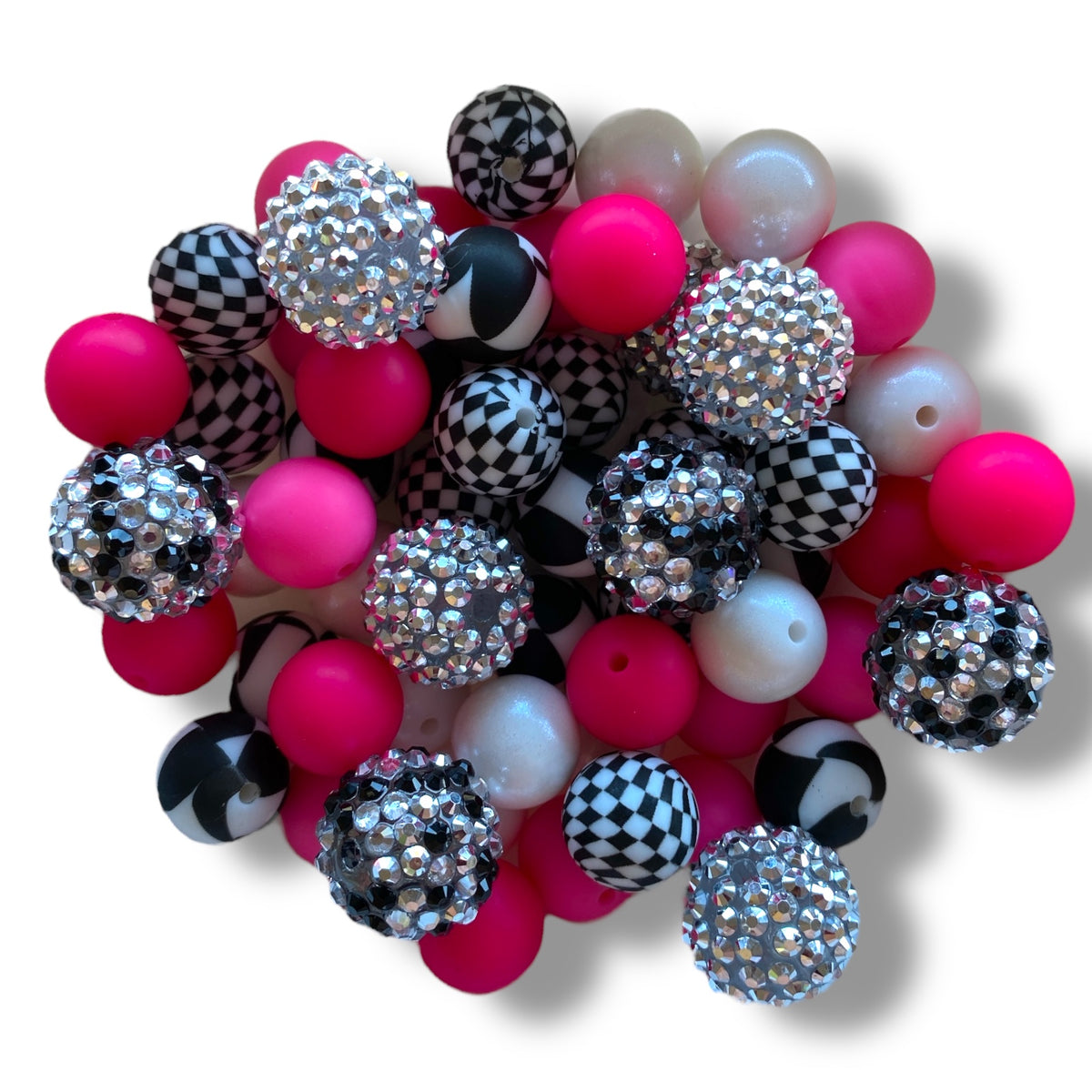 CK - 98- 15mm "Race Day" 60 Count Silicone Bead Pack
