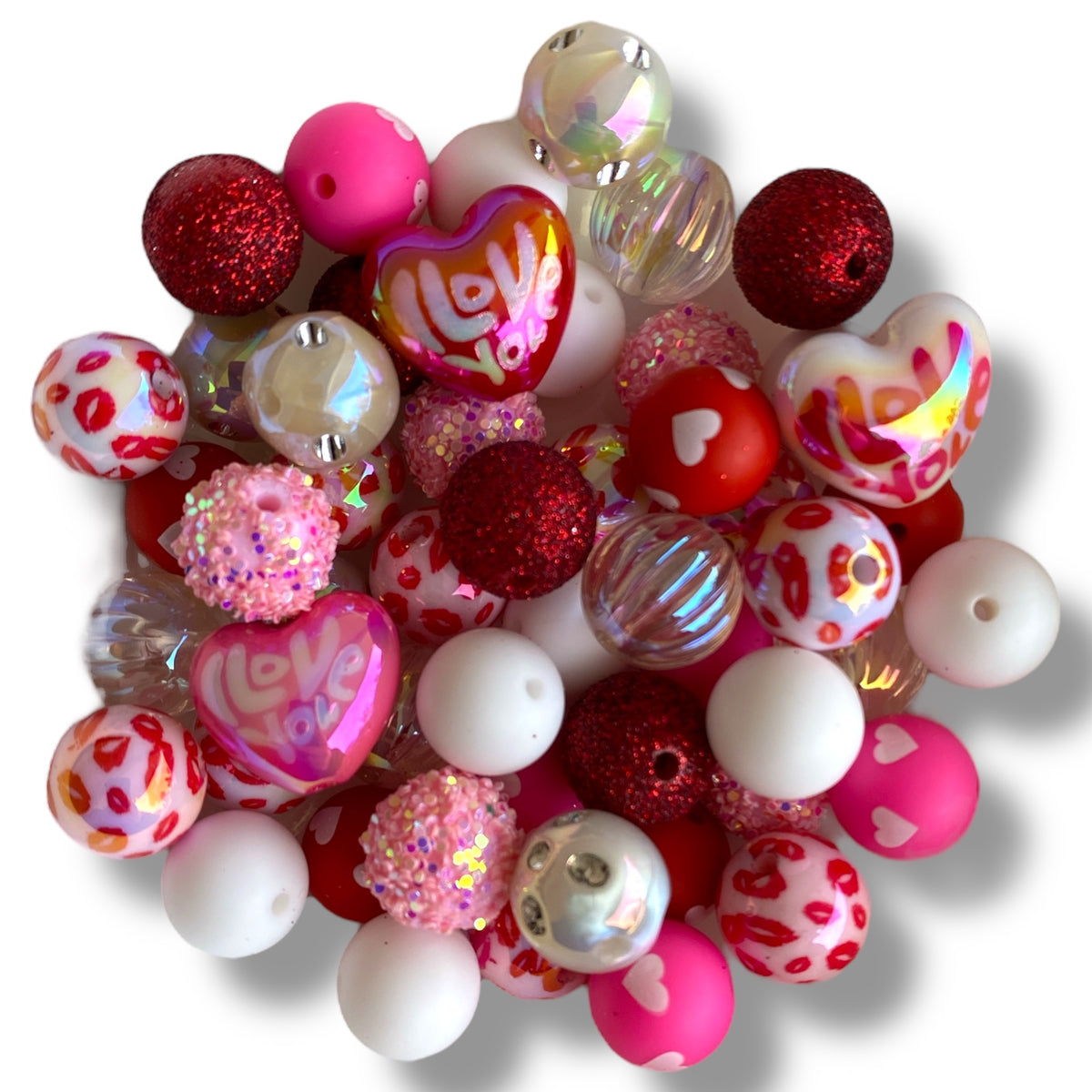 CK - 122- "I Love You" 53 Count Bead Pack