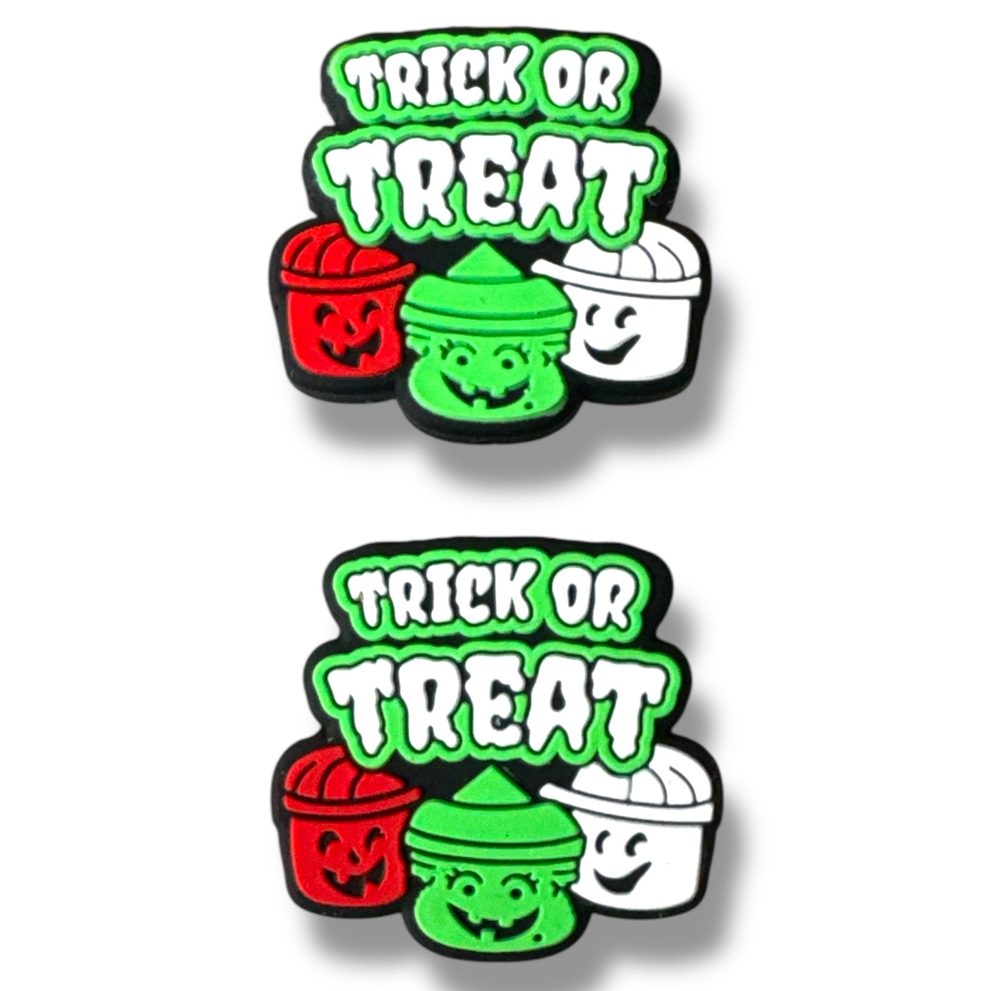 h848 - "Trick or Treat" Silicone Focal Bead