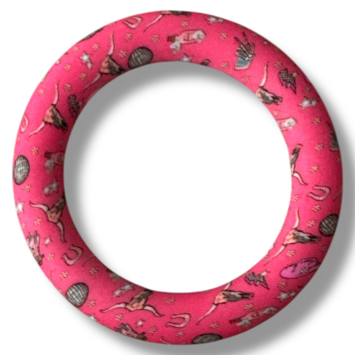 Q-A02 - 65mm "Pink Rodeo" Silicone Ring