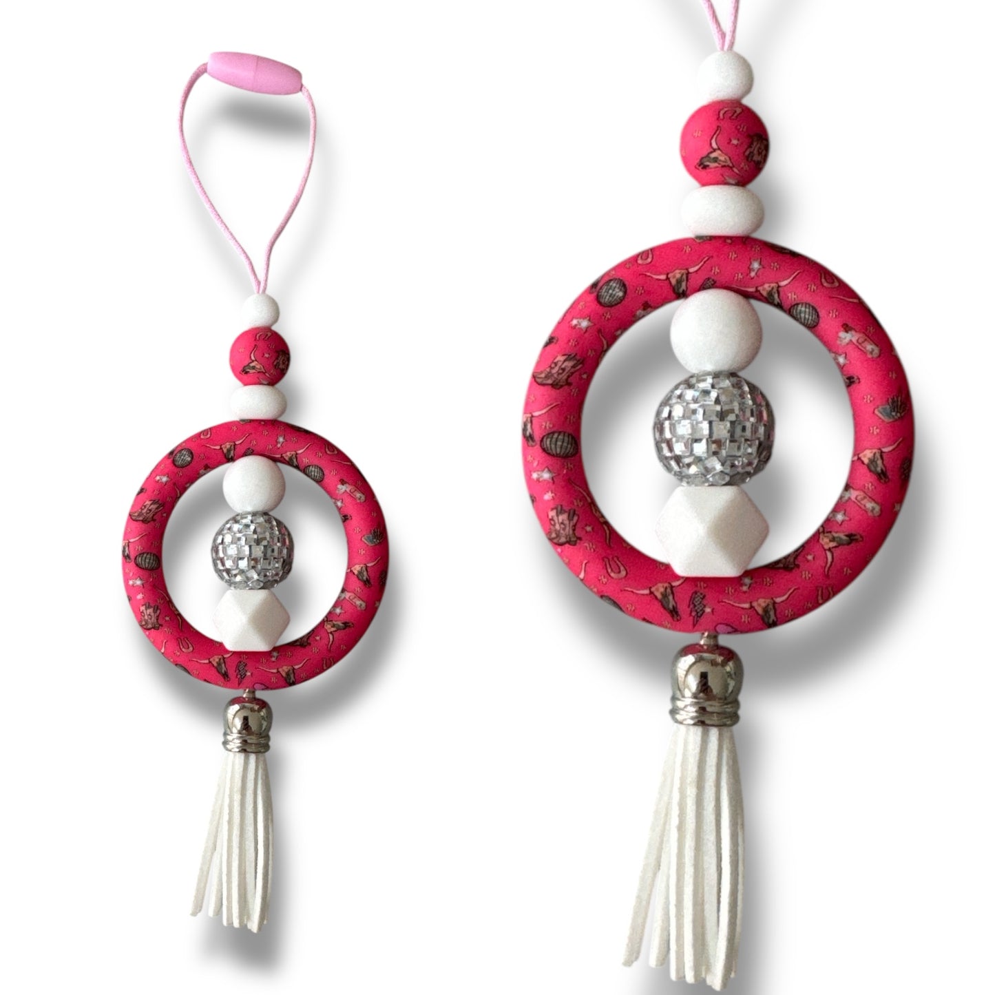 CK- 236- ✨ “Pink Rodeo” DIY Car Charm Kit ✨