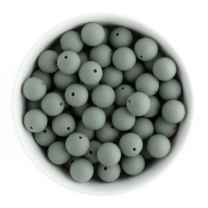 A41 - 15mm "Artichoke" (10 Count) Silicone Beads, Keychain Making, DIY Pens