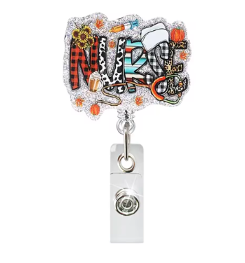A43- "Nurse" Retractable Badge Reel