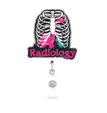 A49- "Radiology" Retractable Badge Reel