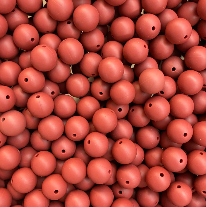 c 23 / 12mm - Brick Silicone Bead