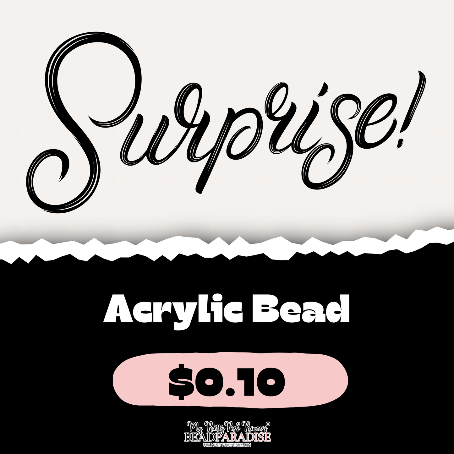 20MM ACRYLIC BEAD- Surprise Deal - RANDOM SELECTION